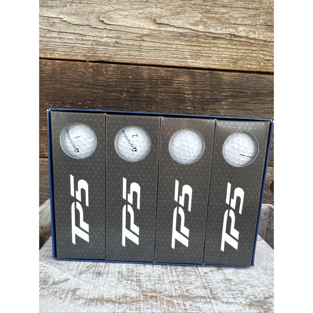 TaylorMade 2024 TP5 Golf Balls 1 Dozen NIB | MSRP = $55 - Picture 5 of 9